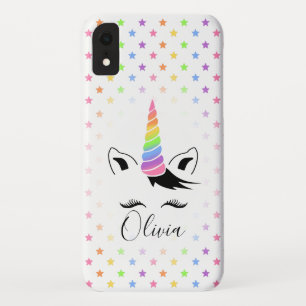 Funda Para iPhone XR Bonito Pastel Unicorn