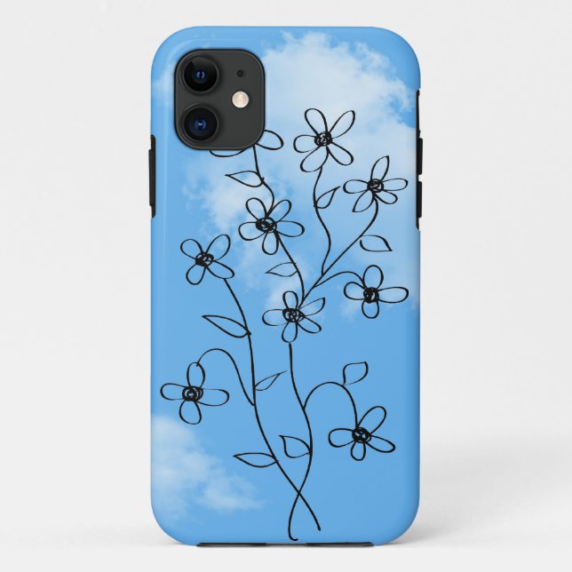 Funda De Case-Mate Para iPhone Bonito Posy (Reverso)