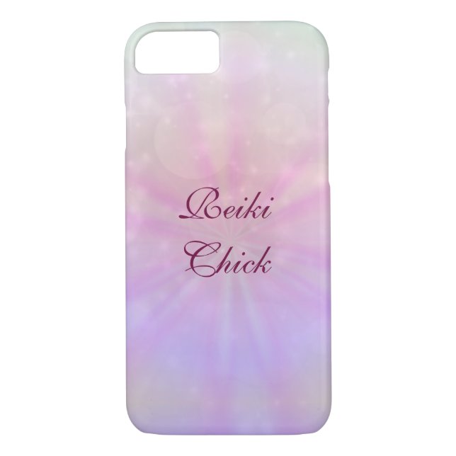 Funda De Case-Mate Para iPhone Bonito Reiki Chick (Reverso)
