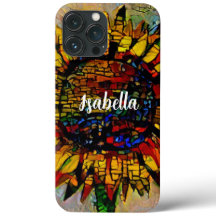 Bonito Resumen Pintura de girasol