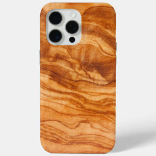 Funda Para iPhone 15 Pro Max Bonito trozo de madera