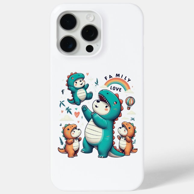 Funda De Case-Mate Para iPhone Bono DinoBear (Reverso )