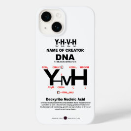 Funda Para iPhone 14 De Case-Mate Bono químico YHVH-DNA