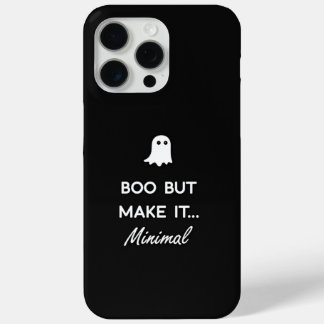 Funda Para iPhone 15 Pro Max Boo Pero Hazlo Mínimo Estuche De Teléfono Fantasma