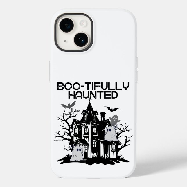 Funda De Case-Mate Para iPhone Boo tifully Haunted.w (Reverso )