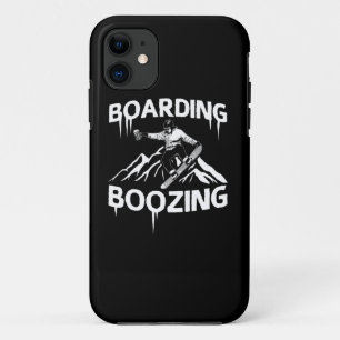 Funda Para iPhone 11 Boodificación de Snowboard