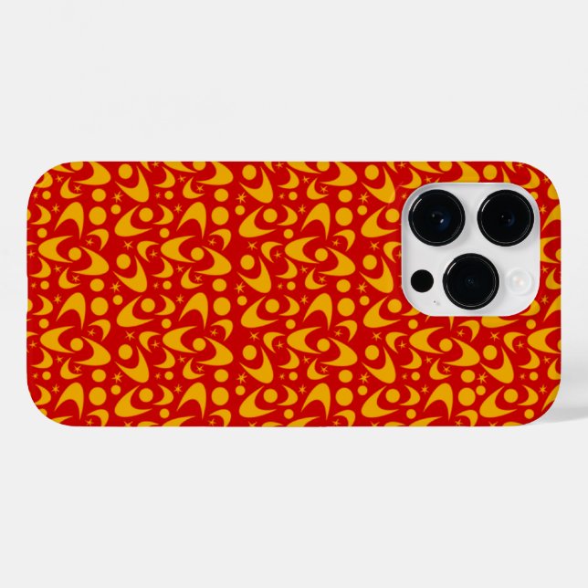 Funda De Case-Mate Para iPhone Boomerangs Retro (Reverso (Horizontal))