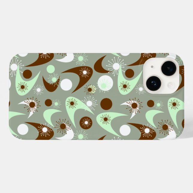 Funda De Case-Mate Para iPhone Boomerangs Retro (Reverso  (Horizontal))