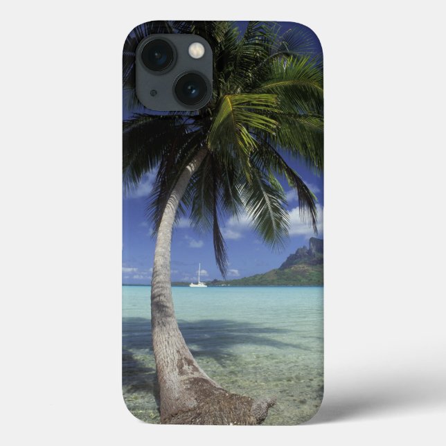 Funda De Case-Mate Para iPhone Bora Bora, Polinesia Francesa Monte Otemanu (Reverso)