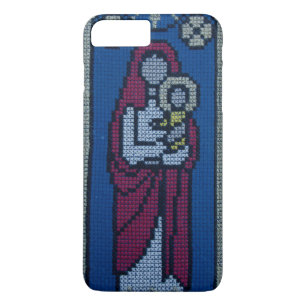Funda Para iPhone 8 Plus/7 Plus bordado cristiano