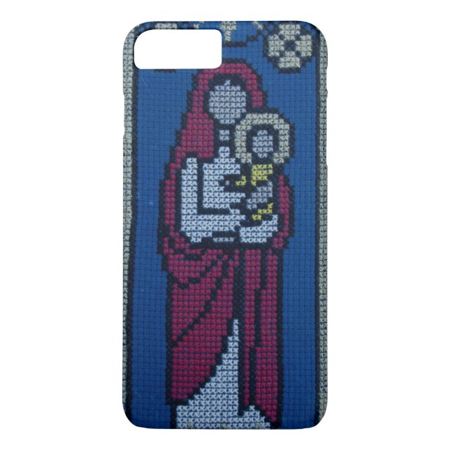 Funda De Case-Mate Para iPhone bordado cristiano (Reverso)