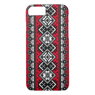 Funda Para iPhone 8/7 Bordado rojo