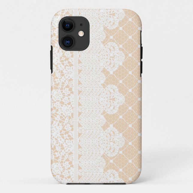 Funda De Case-Mate Para iPhone Borde de encaje (Reverso)