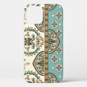 Funda Para iPhone 12 Borde de estilo étnico-marroquí decorativo