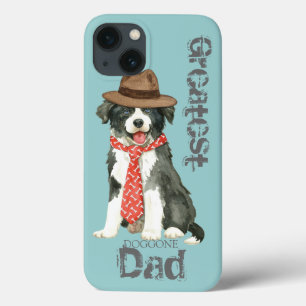 Funda Para iPhone 13 Border Collie Dad