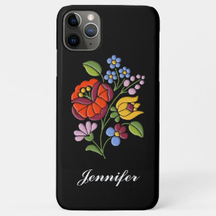 Funda Para iPhone 11 Pro Max Bordery Kalocsa - Arte folclórico húngaro