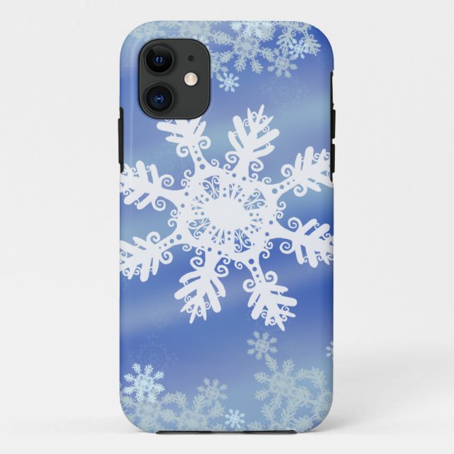 Funda De Case-Mate Para iPhone Bordes helados VII (Reverso)