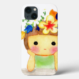 Funda Para iPhone 13 Bored Girl