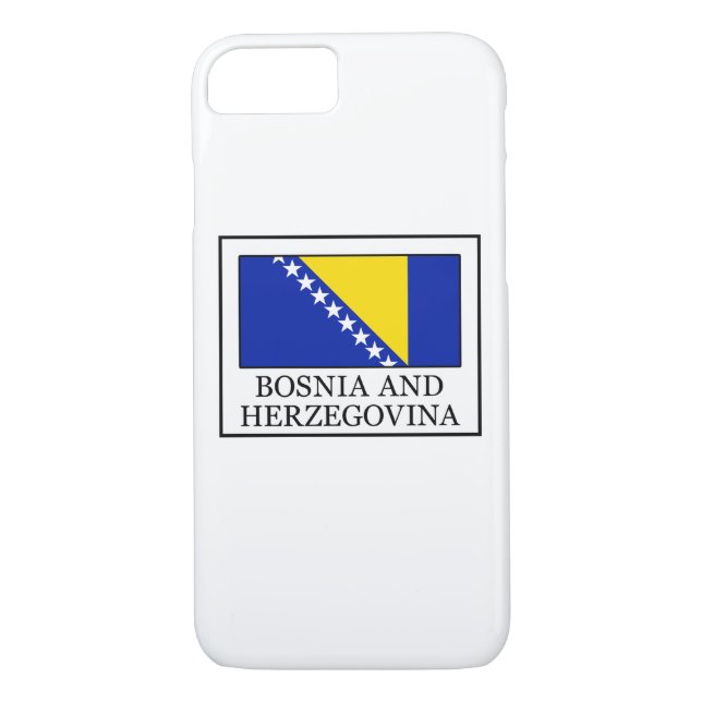 Funda De Case-Mate Para iPhone Bosnia y Herzegovina (Reverso)