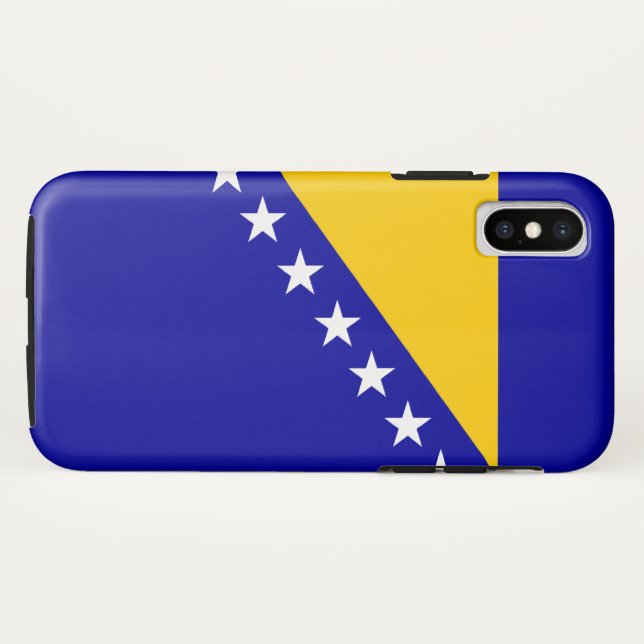Funda De Case-Mate Para iPhone Bosnia y Herzegovina (Reverso (horizontal))