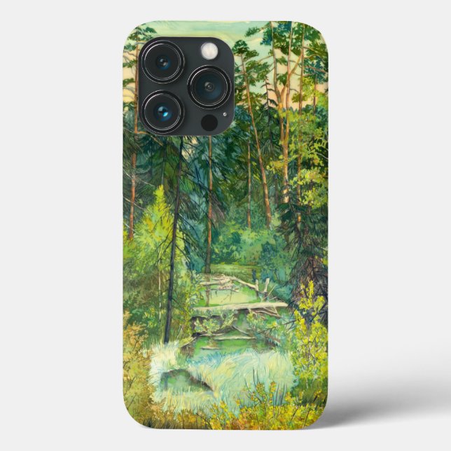 Funda De Case-Mate Para iPhone Bosque (Reverso )