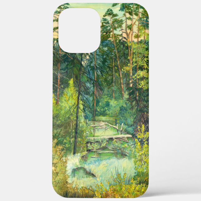 Funda De Case-Mate Para iPhone Bosque (Reverso )