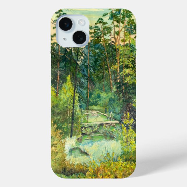 Funda De Case-Mate Para iPhone Bosque (Reverso )