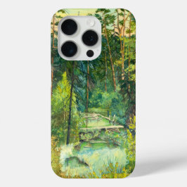 Funda Para iPhone 15 Pro Bosque