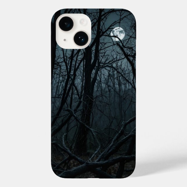 Funda De Case-Mate Para iPhone Bosque atormentado (Reverso )