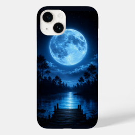 Funda Para iPhone 14 De Case-Mate Bosque Celestial Iluminado por la Luna Estética