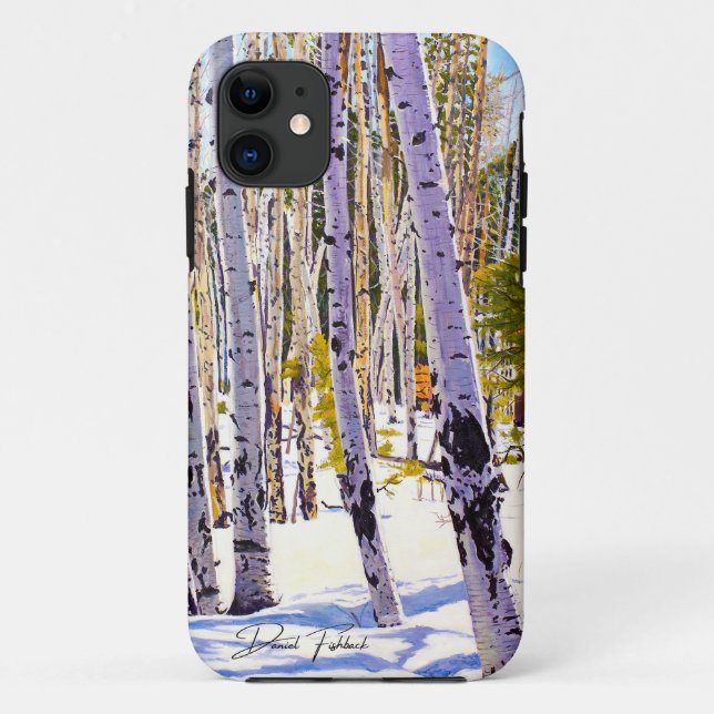 Funda De Case-Mate Para iPhone Bosque de Álamo Temblón (Reverso)
