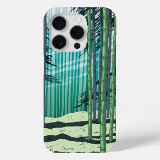 Funda Para iPhone 15 Pro Bosque de Bambú