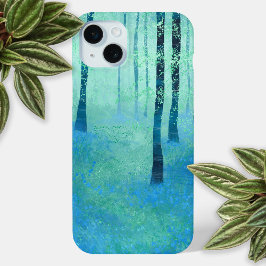 Funda Para iPhone 15 Mini Bosque de Bluebell