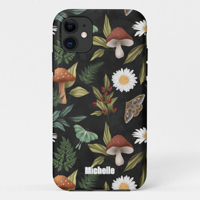 Funda De Case-Mate Para iPhone Bosque de duendes (Reverso)