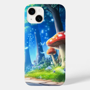 Funda Para iPhone 14 De Case-Mate Bosque de hongos