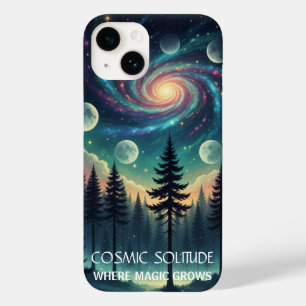 Funda Para iPhone 14 De Case-Mate Bosque de la Galaxia de la Soledad Cósmica • Fases