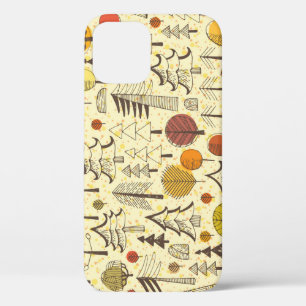 Funda Para iPhone 12 Bosque de Otoño: Patrón Gráfico Sin Marea.