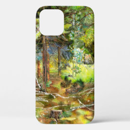 Funda Para iPhone 12 Pro Bosque de pinos