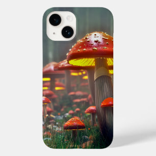 Funda Para iPhone 14 De Case-Mate Bosque Mágico de Hongos