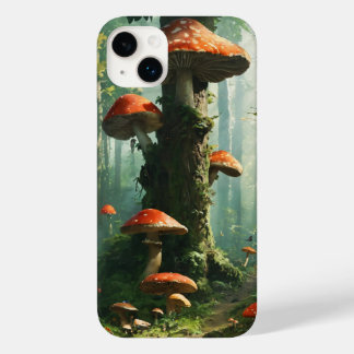 Funda Para iPhone 14 Plus De Case-Mate bosque mágico, mosca agaric, bosque de hadas, mági