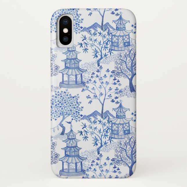 Funda De Case-Mate Para iPhone Bosque Pagoda (Reverso)
