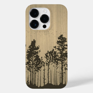 Funda Para iPhone 14 Pro De Case-Mate Bosque silvestre - Madera grabada - Madera