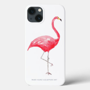 Funda Para iPhone 13 Bosque tropical de aves tropicales rosadas Flaming