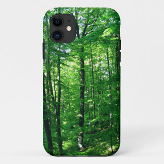 Funda Para iPhone 11 bosque verde