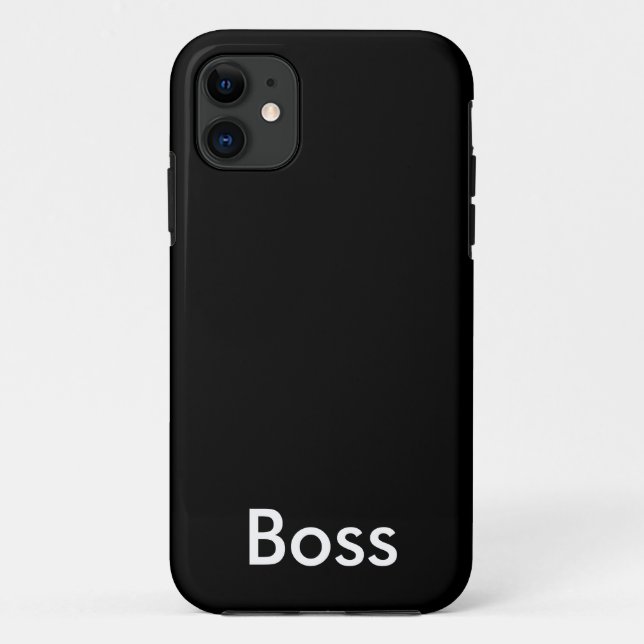 Funda De Case-Mate Para iPhone Boss (Reverso)
