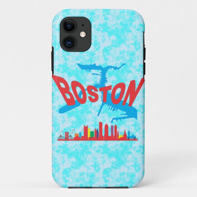 Funda De Case-Mate Para iPhone Boston (Reverso)