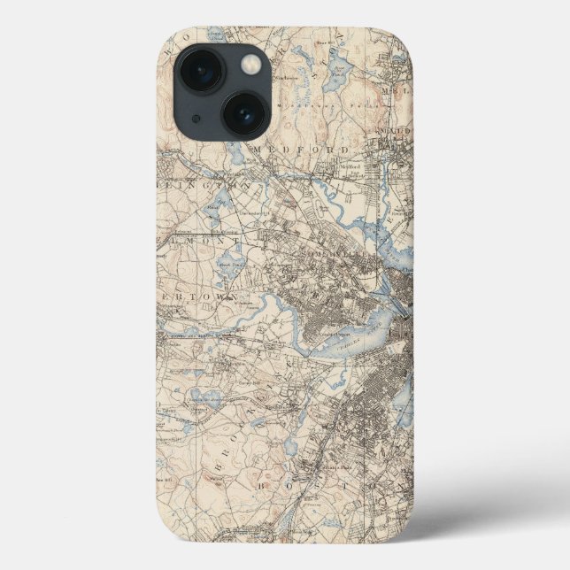 Funda De Case-Mate Para iPhone Boston, Massachusetts (Reverso)