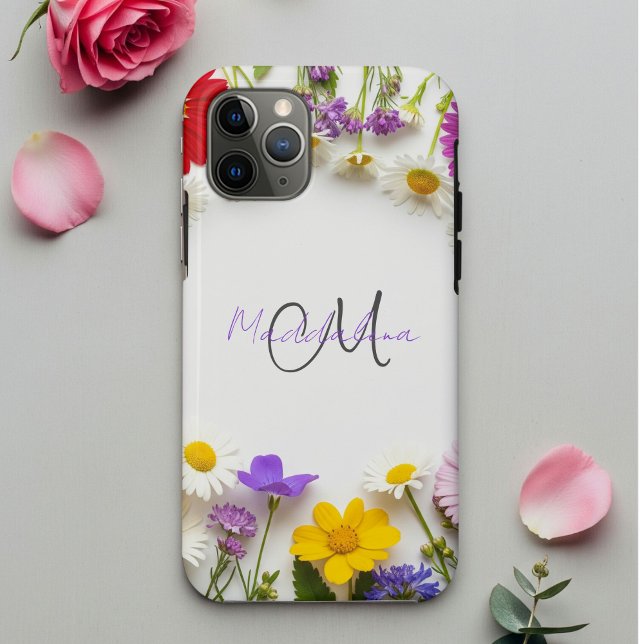 Funda De Case-Mate Para iPhone Botanical Phone Case with Wildflowers | iPhone  (Subido por el creador)
