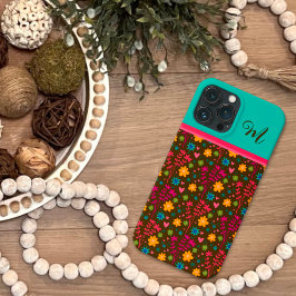 Funda Para iPhone 13 Pro Max Botánico Floral Moderno Primer moda de diversión
