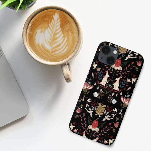 Funda De Case-Mate Para iPhone Botánicos de primavera de Arte Popular (Subido por el creador)